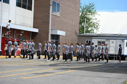 Typically, there isn't much activity at the fire academy late in the afternoon on Fridays, although probationary firefighters do run evolutions at that time. Typically, there isn't much activity at the fire academy late in the afternoon on Fridays, although probationary firefighters do run evolutions at that time.