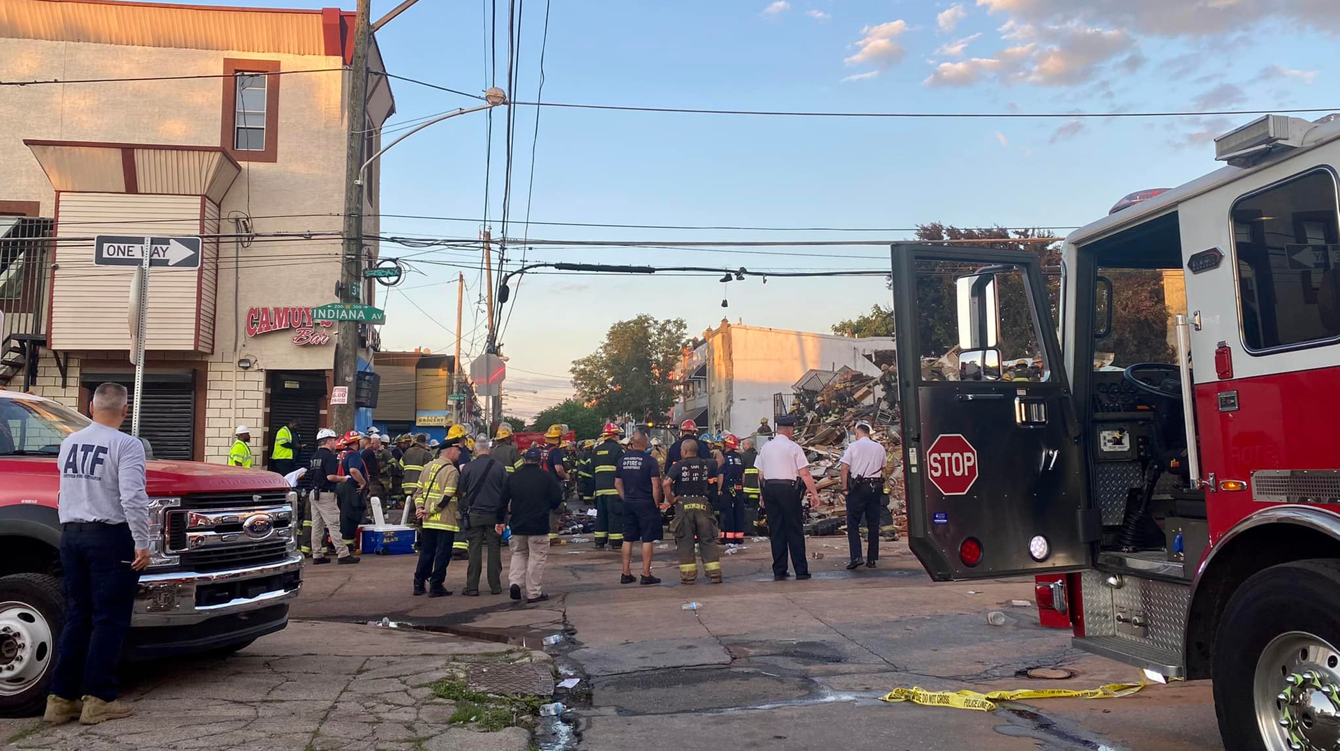 One firefighter was killed and several others were hurt when a building collapsed after Philadelphia firefighters extinguished a fire.