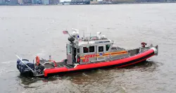 FDNY firefighters used Marine 3 to rescue kayakers from the water in Brooklyn. FDNY firefighters used Marine 3 to rescue kayakers from the water in Brooklyn.