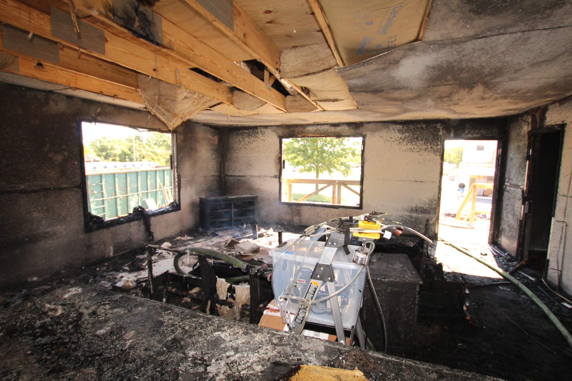 UL&rsquo;s Fire Safety Research Institute&rsquo;s study to characterize airborne contaminants that might be encountered while investigating a residential fire scene revealed that elevated and hazardous levels of airborne particulate might be encountered during post-fire scene investigation as many as five days after the fire. As such, the feasibility of using alternative respiratory protection measures, including powered air purifying respirators, should be studied, if not considered.