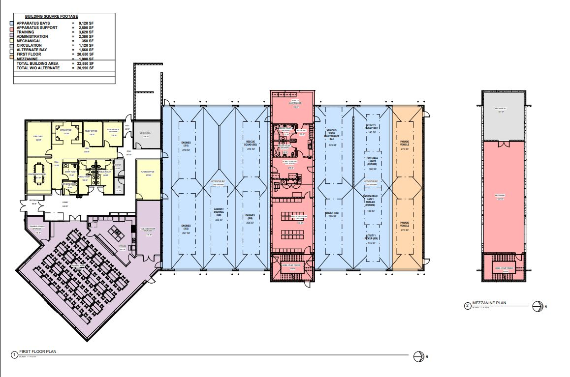 The new fire station would replace a 1929 station that St. Peter firefighters and their equipment have outgrown.