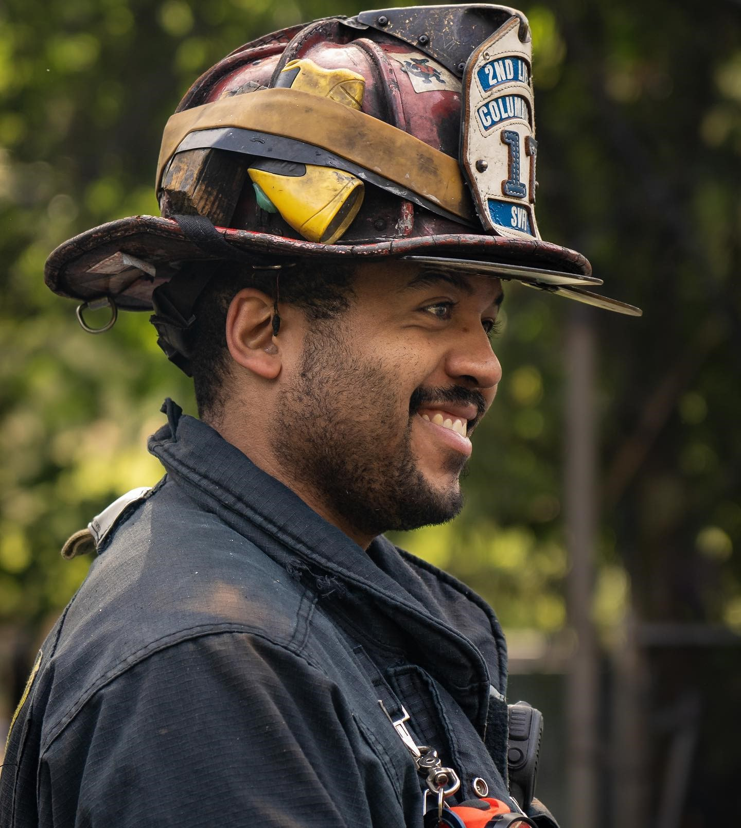 Firefighter Jared Lloyd