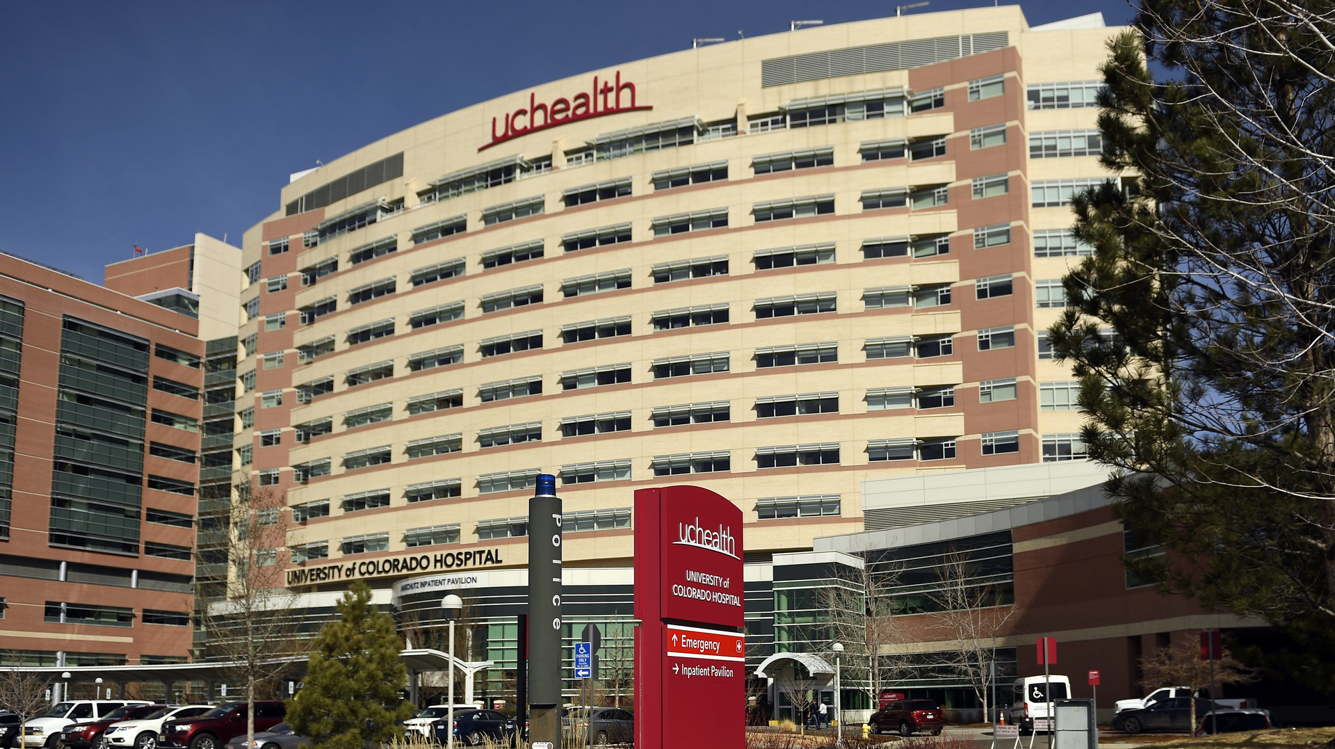 The UCHealth University of Colorado hospital.