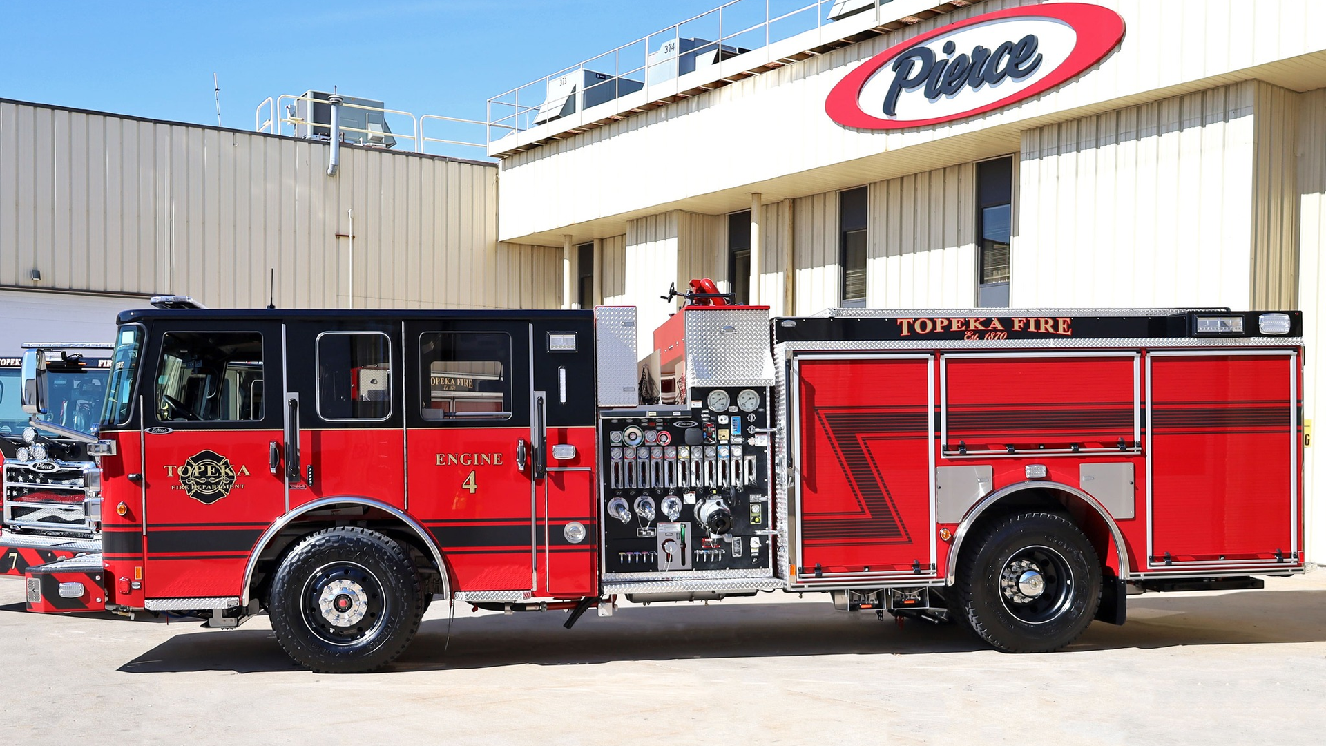 Topeka Fire Pierce Engine 3