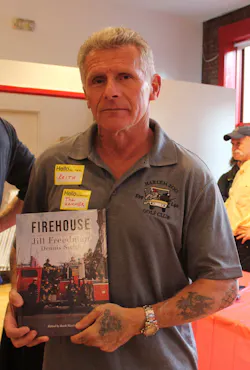 Retired FDNY firefighter Keith Nicoliello said firefighters see the photos from one perspective while citizens will see it from another. Retired FDNY firefighter Keith Nicoliello said firefighters see the photos from one perspective while citizens will see it from another.