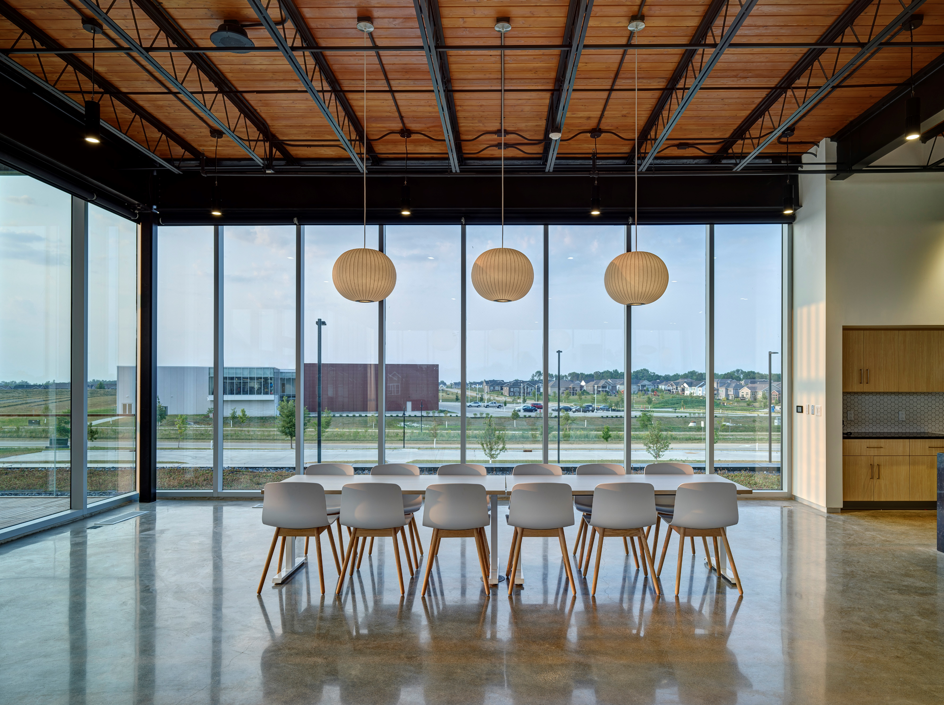 Circadian lighting is used throughout Marion, IA, Fire Headquarters & Station No. 1, to ensure that the firefighters&rsquo; wake-sleep cycle is synchronized with natural light.