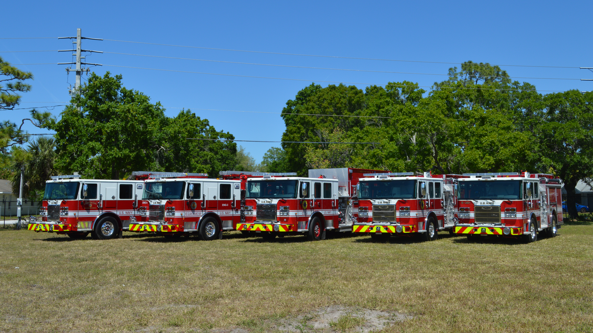 Apparatus fleets of all sizes must have a replacement plan to meet the needs of the response district. U.S. Navy Fire & Emergency Services operates an extensive fleet of engines, trucks, tankers, and special service and ARFF apparatus to protect naval installations worldwide.