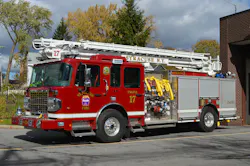 The Syracuse, NY, Fire Department maintains a robust fleet of spare and fully equipped recall apparatus to replace frontline units when the latter are out of service for preventative maintenance, certification testing and warranty work. The Syracuse, NY, Fire Department maintains a robust fleet of spare and fully equipped recall apparatus to replace frontline units when the latter are out of service for preventative maintenance, certification testing and warranty work.