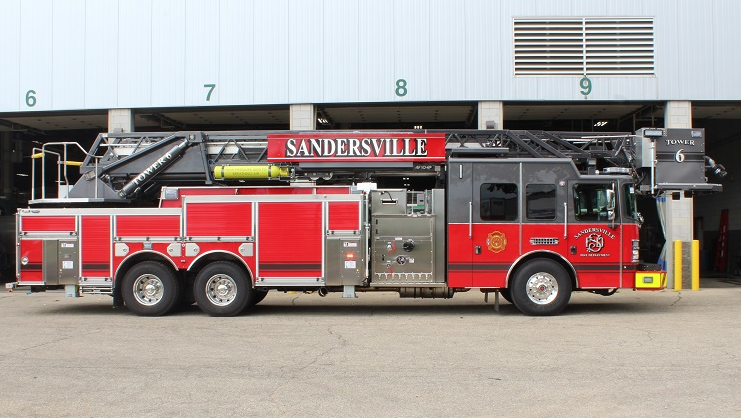 Sandersville Ladder Truck Hme 1