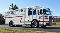 Rescue 1 built this heavy rescue for the Hagaman, NY, Volunteer Fire Department. Rescue 1 built this heavy rescue for the Hagaman, NY, Volunteer Fire Department.