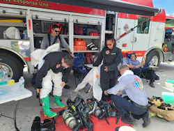 High-hazard zones must have single-access points, to restrict entry to responders who have appropriate baseline medical clearance, PPE and proper training. High-hazard zones must have single-access points, to restrict entry to responders who have appropriate baseline medical clearance, PPE and proper training.