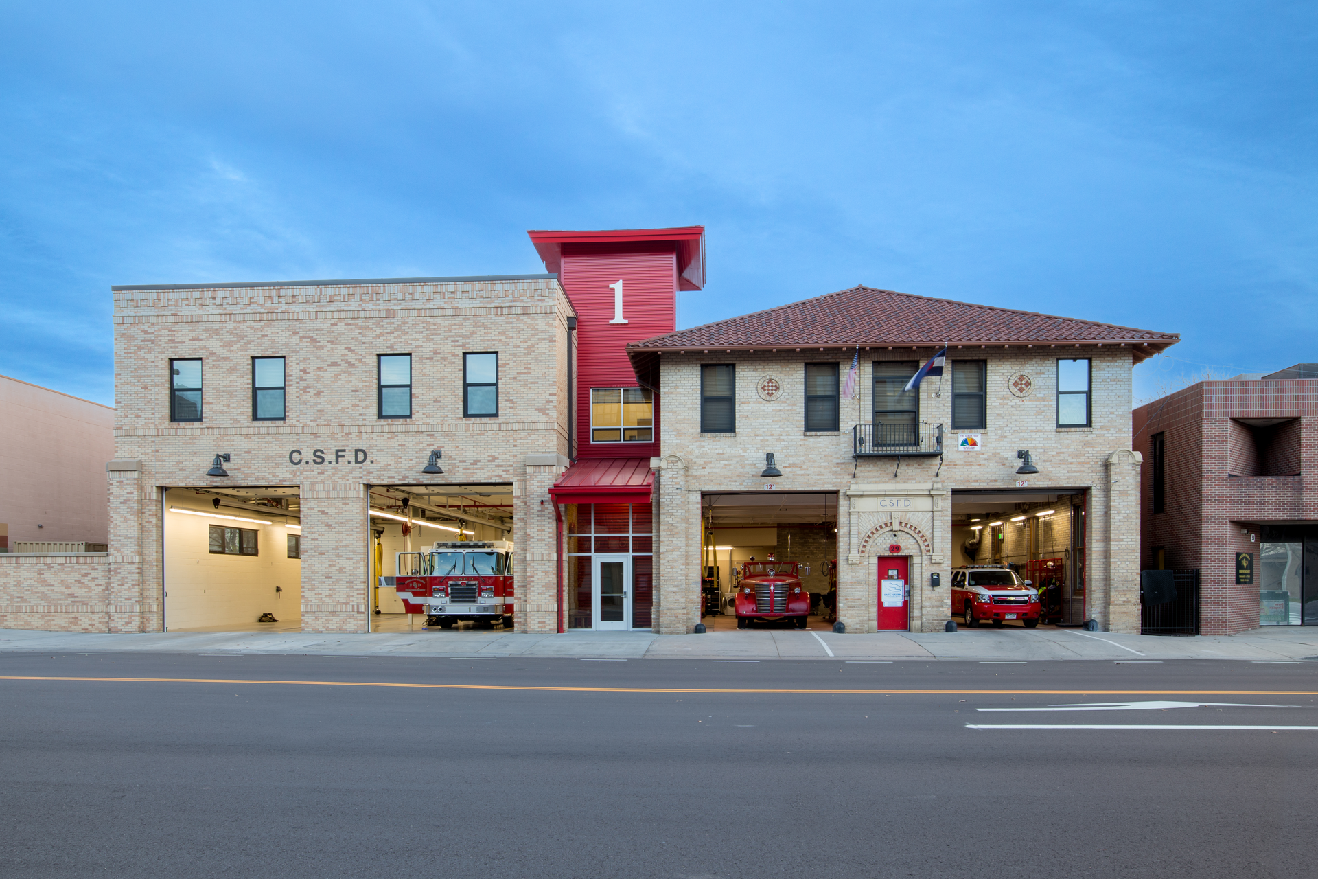 The new Colorado Springs Fire Station #1.