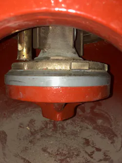 Ensure that the hydrant is opened fully (shown) to minimize any reductions in flow. Ensure that the hydrant is opened fully (shown) to minimize any reductions in flow.