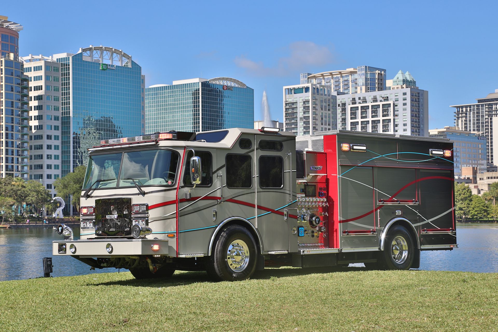 Modine will supply its EVantage&trade; thermal management systems for the Vector&trade;, the first North American-style all-electric fire truck.