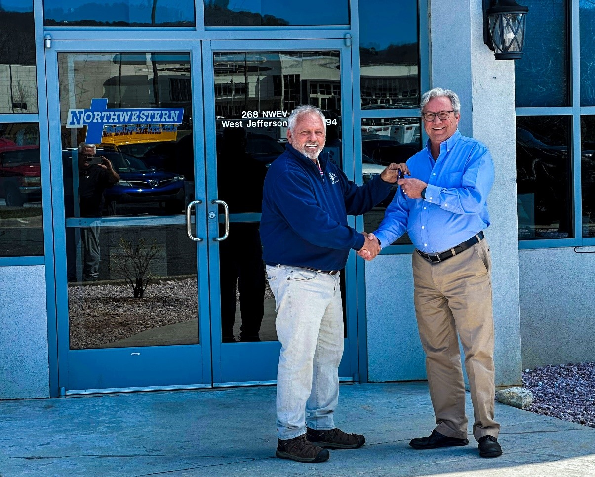 Richard Hamby, NWEV and Blake Clifton, Clifton Emergency Vehicle Group