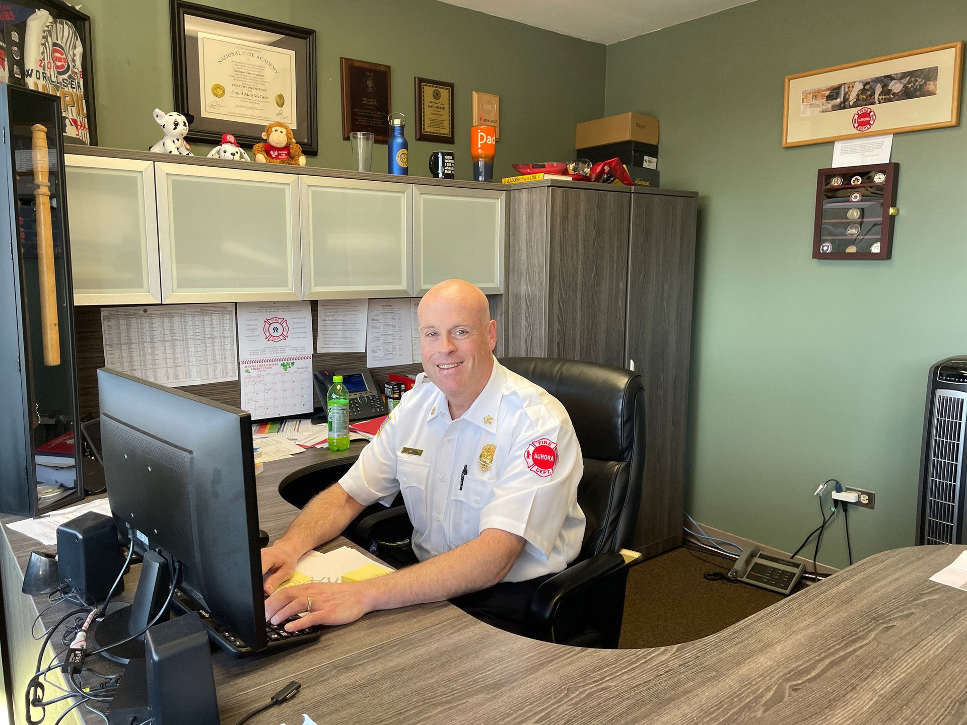 Aurora Fire Chief David McCabe