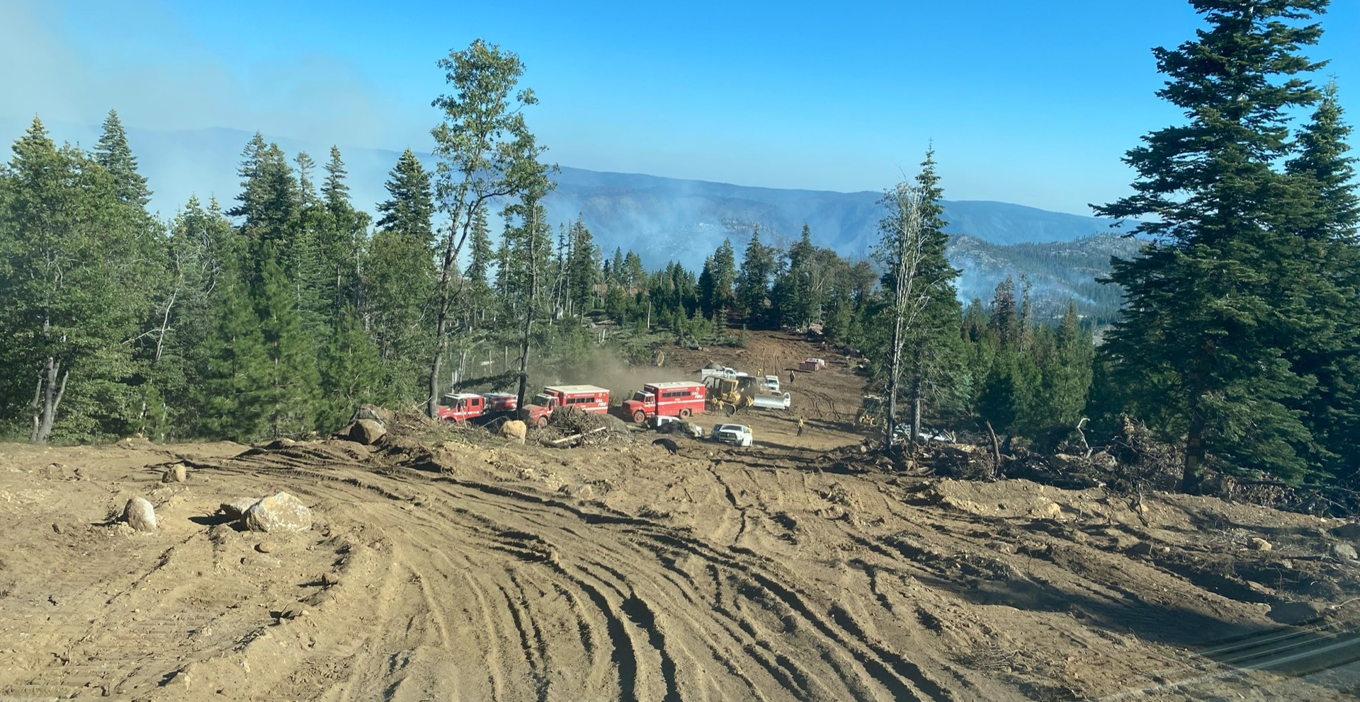 A control line can be placed almost anywhere, but a final decision must be based on its probability of successfully stopping the fire. That said, the location of the control line could be selected even when the probability of success is low when high-value properties are at risk.