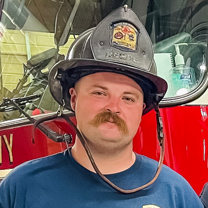 Firefighter Brice C. Trossbach