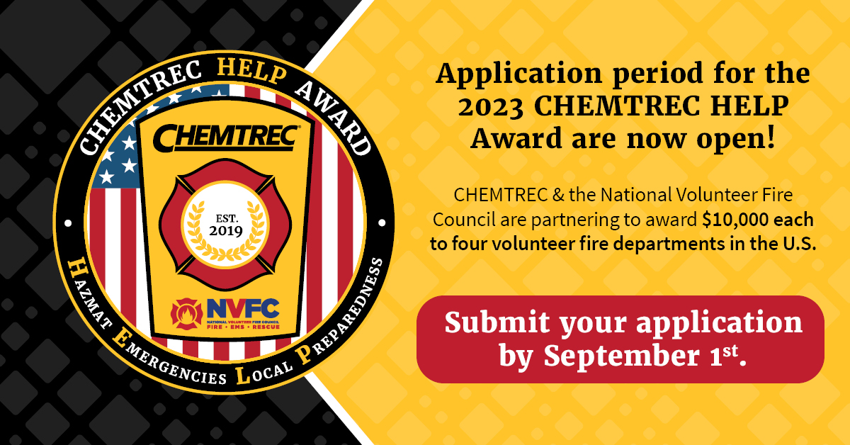 Chemtrec National Volunteer Fire Council Facebook351133133 710549134174232 3100064585657810351 N