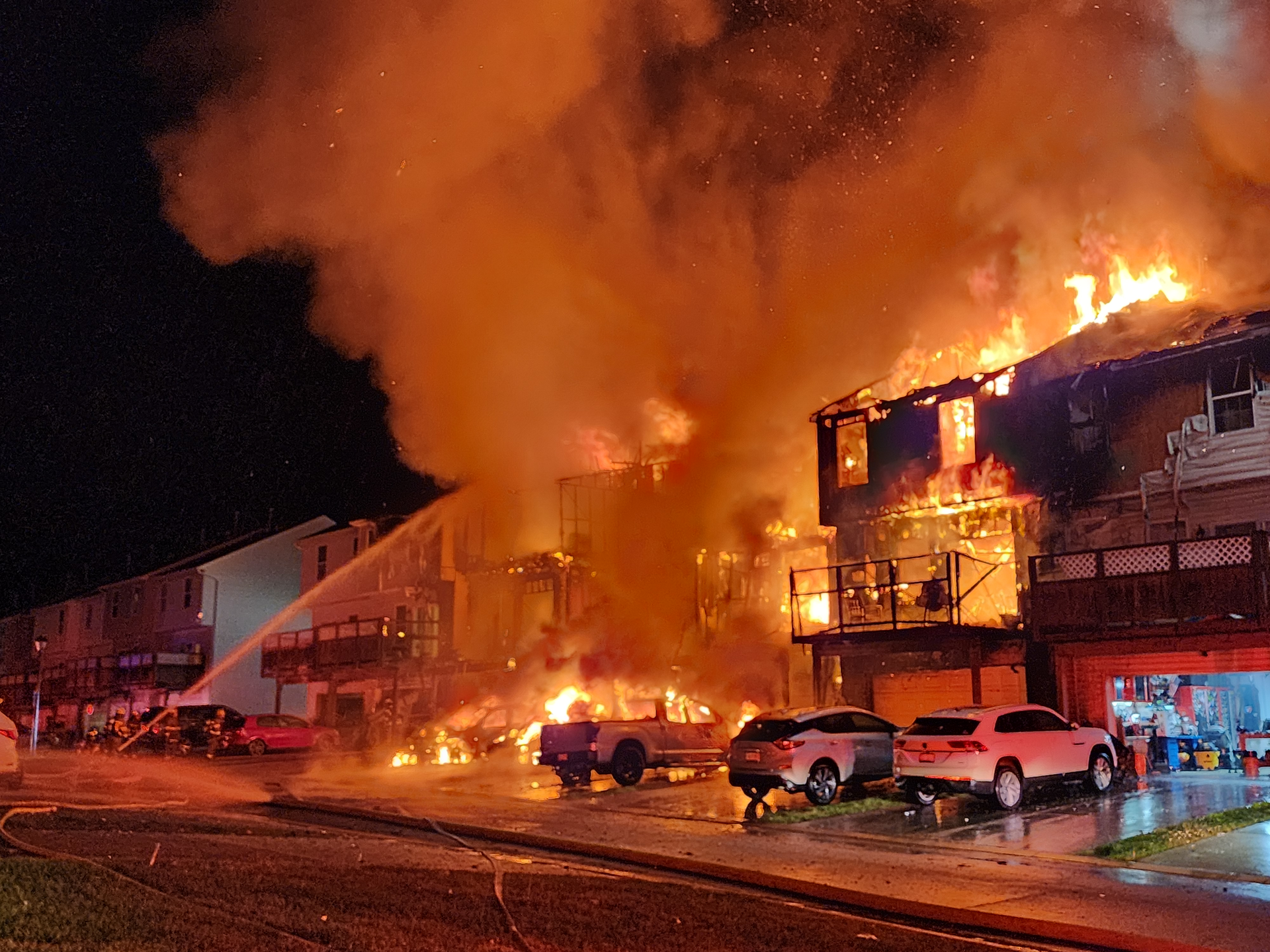 John Gallagher 5 20 23 Aberdeen, Md Townhouse Fire Pic 2