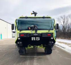 The Cherry Capital Airport took delivery of an Oshkosh Striker 4x4 ARFF vehicle last year. The Cherry Capital Airport took delivery of an Oshkosh Striker 4x4 ARFF vehicle last year.