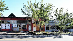 Tacoma fire officials said all three buildings were vacant at the time of the fire. Tacoma fire officials said all three buildings were vacant at the time of the fire.