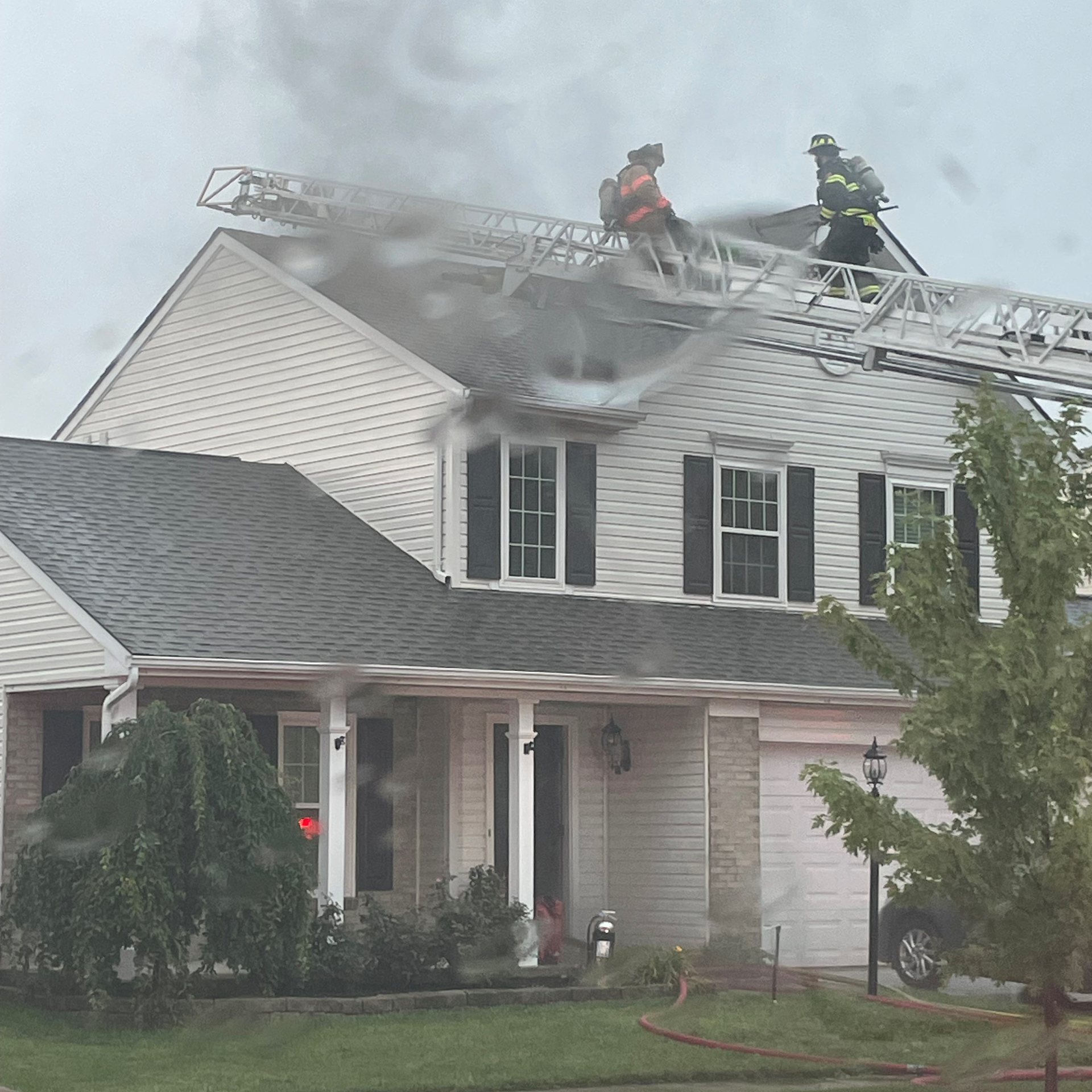 Even after vertical ventilation was completed at a reported structure fire, members weren&rsquo;t aware that they were dealing with a fire in the space below the floor of the second floor and above the first floor ceiling, which was caused by flame from a pinhole in corrugated stainless steel tubing (CSST) that was caused by a lighting-induced arcing event.