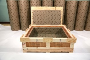 PACT&circledR; Thermo ShieldTM, created by Packaging And Crating Technologies in Watertown, CT will be featured at North America&rsquo;s largest industry battery expo next month in Michigan. The manufacturer created the paper wrap to control dangerous lithium battery fires.