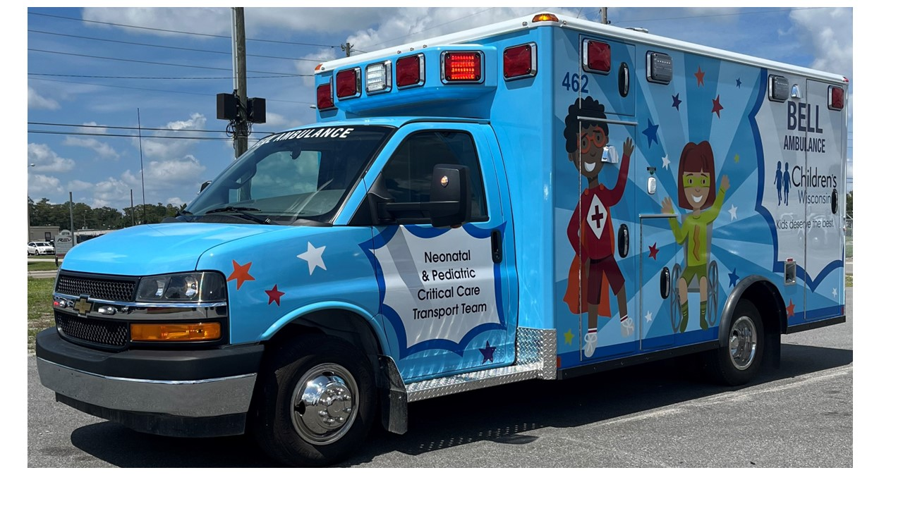 The vehicle built for Bell Ambulance is a neonatal intensive care unit (NICU) ambulance that will be used to serve Children&rsquo;s Wisconsin, a nationally ranked pediatric acute care children&rsquo;s hospital in Milwaukee.