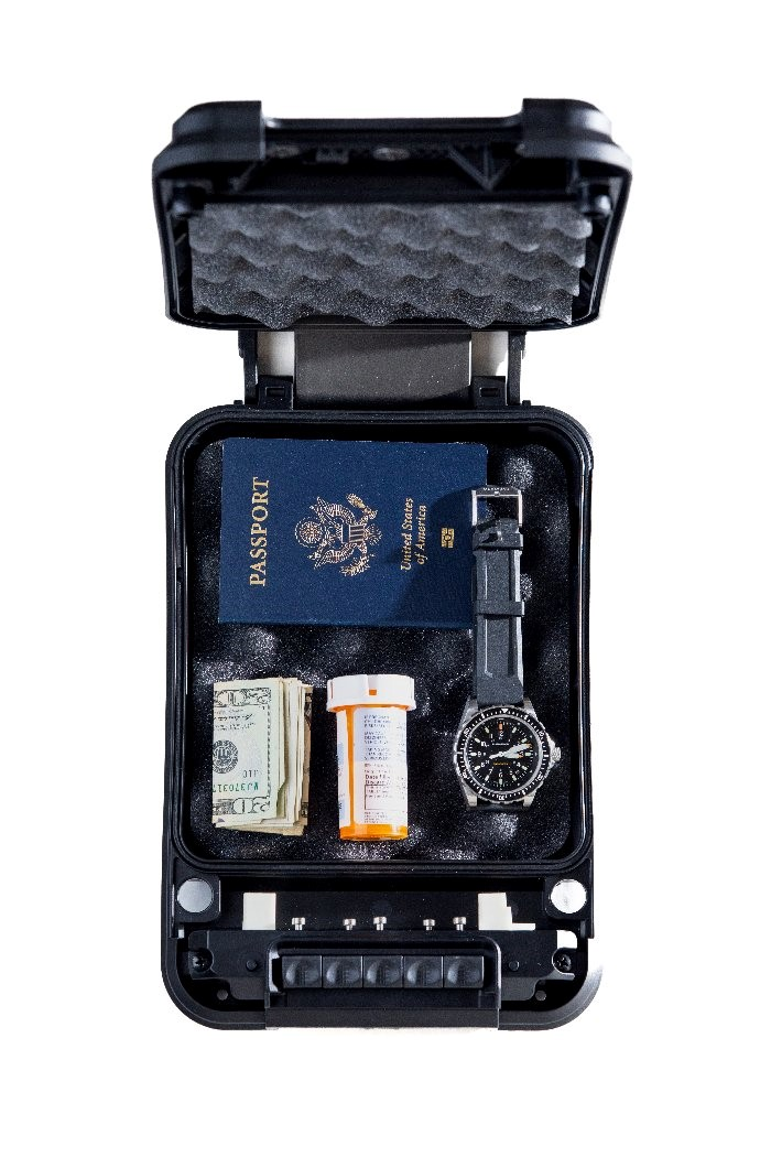 Measuring 12.4 inches long, 8.2 inches wide and 2.78 inches high, the lightweight container is designed to carry a variety of items that require safe, secure storage.