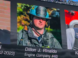 Baltimore Lt. Dillon J. Rinaldo was honored at the Baltimore Ravens and New York Giants games. Baltimore Lt. Dillon J. Rinaldo was honored at the Baltimore Ravens and New York Giants games.