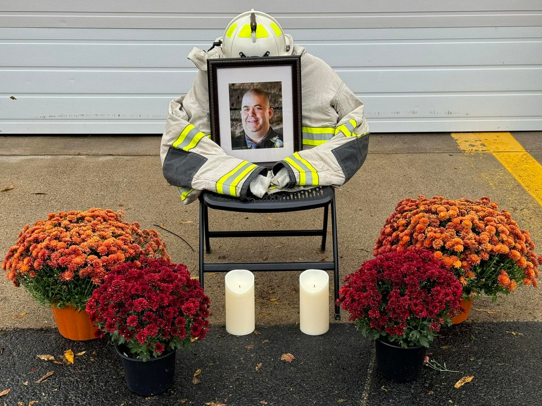 Pleasant Fire Chief Timothy Johnson died after an EMS call on Monday.