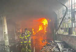 firefighters vacant building fire Poughkeepsie, New York firefighters vacant building fire Poughkeepsie, New York