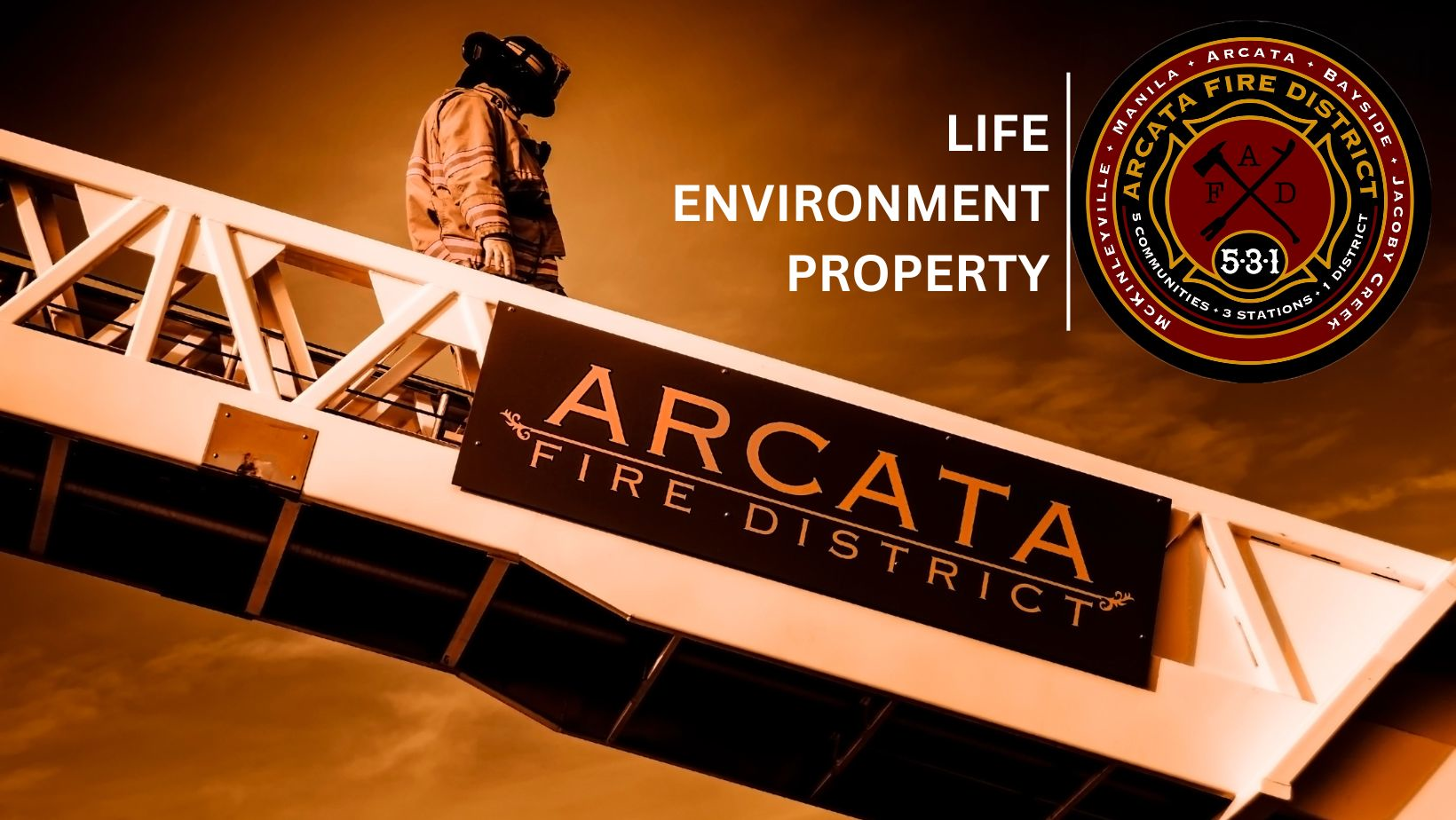 Arcata Fire District crews will only respond to emergencies at Cal Poly University.