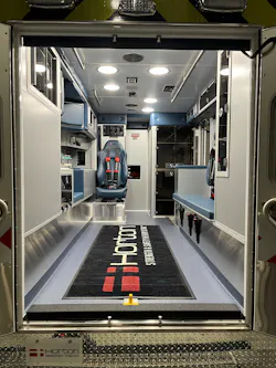 Horton Emergency Vehicles delivered the industry’s first ambulance that’s equipped with the Horton Occupant Protection System featuring MBrace to New Orleans EMS. Horton Emergency Vehicles delivered the industry’s first ambulance that’s equipped with the Horton Occupant Protection System featuring MBrace to New Orleans EMS.