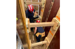 A major drawback to wooden shores is that a rescuer must enter the trench to build the system. A major drawback to wooden shores is that a rescuer must enter the trench to build the system.