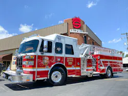 Travis County Emergency Services District #1 took delivery of a new Sutphen SL 75 mid-mount aerial ladder. Travis County Emergency Services District #1 took delivery of a new Sutphen SL 75 mid-mount aerial ladder.