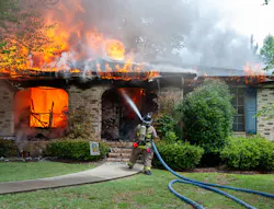A firefighter who flows 250 gpm on a fire that’s both contents burning and the actual structure definitely requires a sustained water supply. Size is critical in determining water supply needs. A firefighter who flows 250 gpm on a fire that’s both contents burning and the actual structure definitely requires a sustained water supply. Size is critical in determining water supply needs.