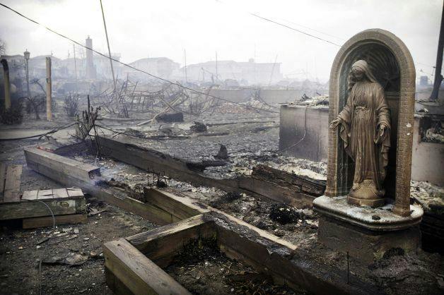 The lessons learned were the result of fighting a residential fire on Oct. 29, 2012, during Superstorm Sandy.