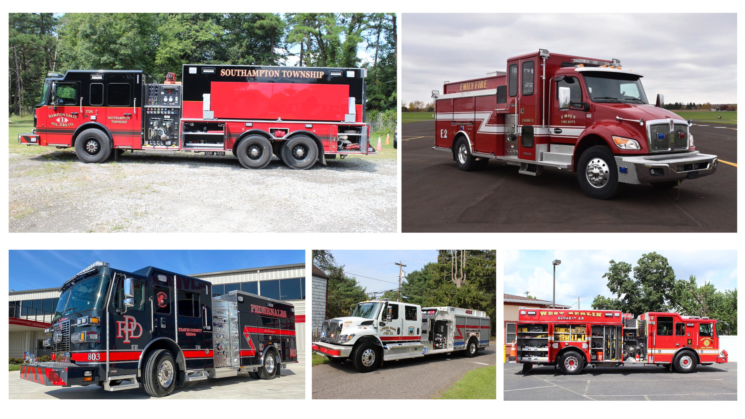 Fire Truck Friday - Pierce Mfg., Sutphen, Seagrave, Spartan ERV