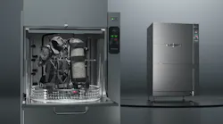 The Solo Rescue Decon Washer provides optimized cleaning with an innovative rotating basket system. The Solo Rescue Decon Washer provides optimized cleaning with an innovative rotating basket system.