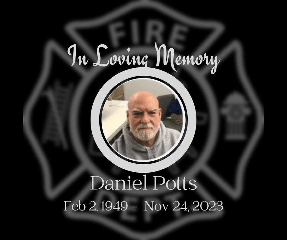 Whitney Safety Officer Daniel Potts died Nov. 24 at the fire station.