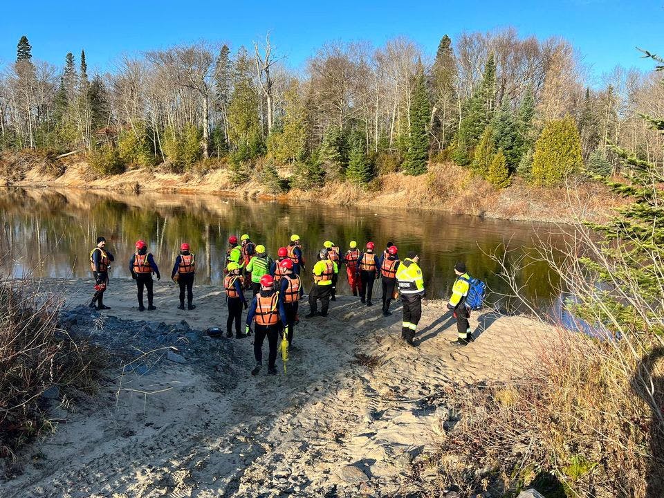 Four personnel involved in a swift water training drill last month were transported for hypothermia.