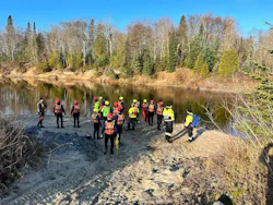 Four personnel involved in a swift water training drill last month were transported for hypothermia. Four personnel involved in a swift water training drill last month were transported for hypothermia.