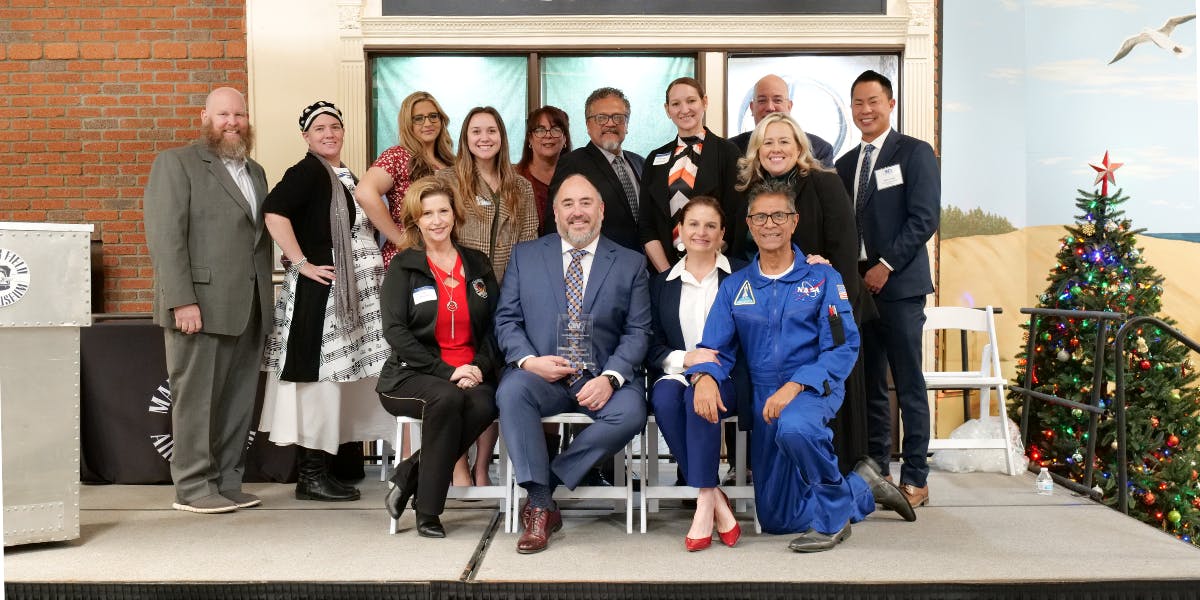 Firefighting Equipment manufacturer Phenix Technology, Inc. was presented with the prestigious award at the December luncheon on December 6, 2023