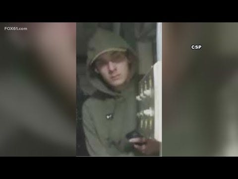 Middlefield police search for suspect who broke into fire department