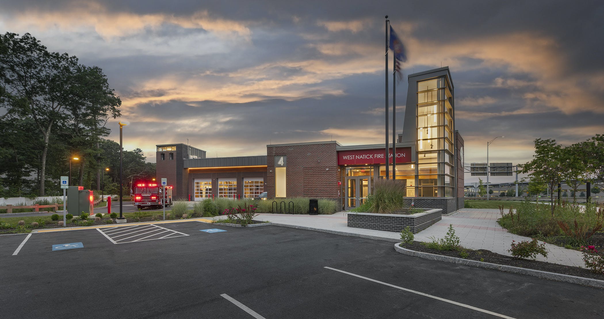 West Natick, MA, Fire Station