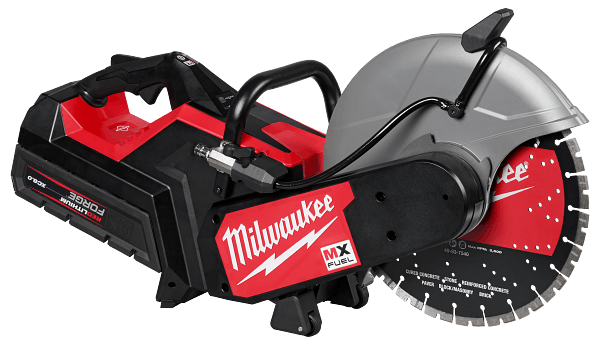 The MX FUEL&trade; 14&rdquo; Cut Off Saw w/ RAPIDSTOP&trade; has the power of a gas-powered unit, with the ability to take on demanding applications such as cutting reinforced concrete and steel pipe.