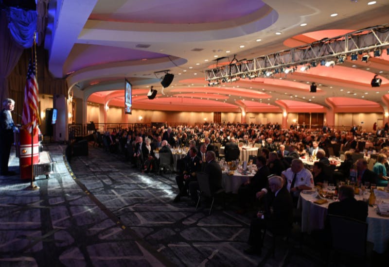 The award will be presented on April 29 at the 34th Annual National Fire and Emergency Services Dinner.