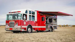 The Fresno Fire Department worked with SVI Trucks to build this multi-purpose Incident Support Unit. The Fresno Fire Department worked with SVI Trucks to build this multi-purpose Incident Support Unit.